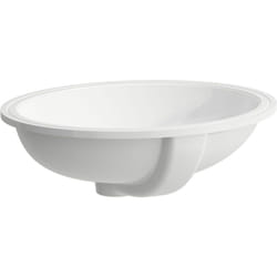 Laufen - Savoy lavabo encastré, encastrement par le bas, sans trou
