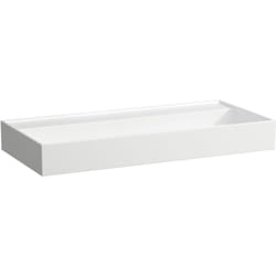 LAUFEN Kartell lavabo à poser, sans trou pour robinet, sans