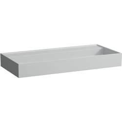 Laufen - Kartell lavabo à poser, sans trou pour robinet, sans