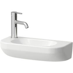 Laufen - Lua lave-mains, 1 trou de robinetterie à gauche, vasque à