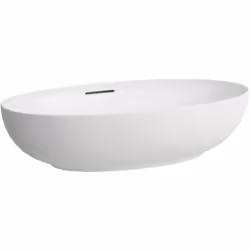 LAUFEN Il Bagno Alessi 1 x vasque de lavabo avec trop-plein de forme ovale y compris soupape découlement Klick-Klack H 89819  ...
