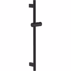 Barre de douche TwinGliss finition : PVD titane noir mat longueur 600 mm entraxe de fixation: 503 mm