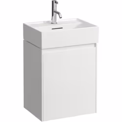 LAUFEN LANI pour Kartell suspendu au mur une porte avec SoftClose charnière à gauche poignée intégrée avec une tablette en ve ...