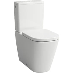 Meda Combiné wc au sol, sans rebord, Silent Flush, - Laufen
