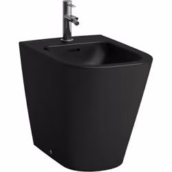 Laufen Meda 1 x bidet sur pied Détails du produit au sol 1 trou de robinetterie, avec trop-plein sans trous latéraux pour lar ...