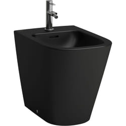 Laufen - Meda Bidet au sol, 1 trou pour robinetterie, avec