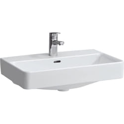 Laufen - pro s lavabo Compact, 1 trou pour robinet, sans
