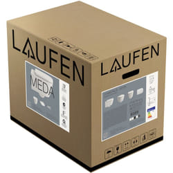 Meda Set wc mural Advanced, Silent Flush, 360x540mm, incl. - Laufen