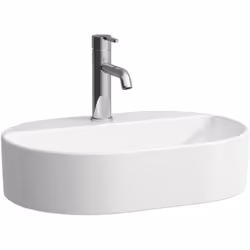 LAUFEN Savoy 1 x vasque de lavabo Détails du produit vasque ovale pour lavabo avec trop-plein, 1 trou pour robinet dimensions ...