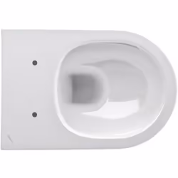 LAUFEN Pro 1 x WC suspendu chasse deau profonde pour 4,5 / 3 litres rimless : sans bord de chasse Dimensions : Longueur : 530 ...