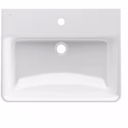 LAUFEN Pro S 1 x lavabo mural, encastrable 1 trou de robinetterie, avec trop-plein Dimensions : Longueur : 600 mm, largeur :  ...