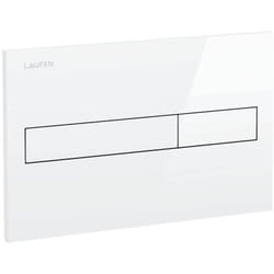 Plaque de déclenchement AW1, blanc Laufen H8956610000001