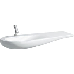 Laufen - Alessi one Lavabo, encastré, sans trou pour robinet, sans