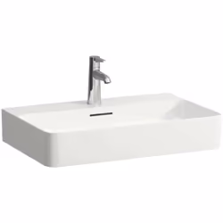 Lavabo céramique couleur : blanc matériau : céramique sanitaire SaphirKeramik dimension : 650 x 420 x 155 mm installation dan ...