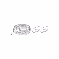 Kit d'isolation acoustique LAUFEN 8926950000001 Épaisseur 4-5 mm, pour EasyFit
