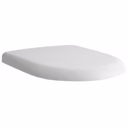 Abattant WC Universal avec couvercle, avec frein de chute largeur : 450 mm profondeur : 375 mm hauteur : 50 mm matériau : dur ...