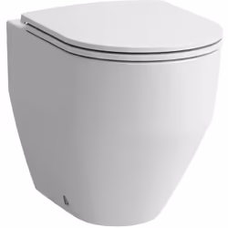 Laufen Pro 1 x WC au sol au sol, près du mur chasse deau profonde pour 4,5/3 litres sortie vario : horizontale et verticale r ...