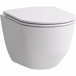 WC suspendu compact (360 â€‹â€‹x 490 x 340 mm) Matière céramique Kit de fixation : Nouvel EasyFit 2.0 inclus Système de chass ...