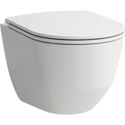 Pack WC suspendu LAUFEN PRO sans bride avec abattant slim frein de chute H8669550000001