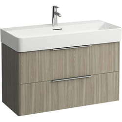 Laufen - Base pour meuble sous-lavabo Val, 2 tiroirs, 930x390mm,