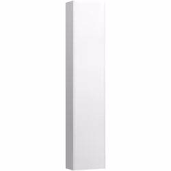 LAUFEN Base 1 x armoire haute suspendu au mur 1 porte avec charnière à droite avec fonction Push&Pull 4 étagères en verre et  ...