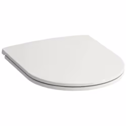 Abattant de WC ultrafin SLIM Fermeture classique matériau : duroplast charnières solides en acier inoxydable fixation de l´ab ...