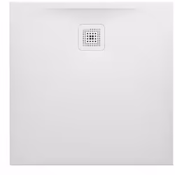 LAUFEN Pro 1 x receveur de douche super-plat dimensions : 800x800x29mm carré avec structure de surface en Marbond : matériau  ...