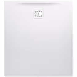 Laufen Pro 1 x receveur de douche super-plat dimensions : 1000x900x33mm rectangulaire avec structure de surface en Marbond :  ...