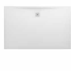 Laufen Pro 1 x receveur de douche super-plat dimensions : 1400x900x30mm avec structure de surface rectangulaire en Marbond :  ...
