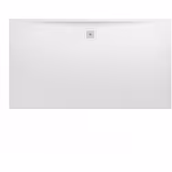 LAUFEN Pro 1 x receveur de douche super-plat dimensions : 1800x1000x34mm avec structure de surface rectangulaire en Marbond : ...