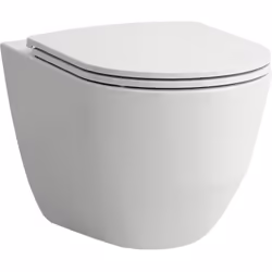 LAUFEN Pro Comfort 1 x WC suspendu chasse deau profonde pour 4,5/3 litres rimless : sans bord de chasse Dimensions : Longueur ...