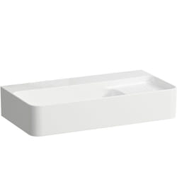 Laufen - val lavabo compact, sans trou pour robinetterie, avec