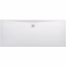 Laufen Pro 1 x receveur de douche super-plat dimensions : 1800x750x33mm avec structure de surface rectangulaire en Marbond :  ...