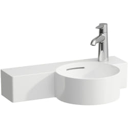 Laufen - val Lave-mains, 1 trou de robinetterie à droite, avec