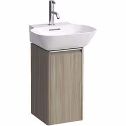Laufen Base pour Ino 1 x meuble sous-lavabo suspendu 1 porte avec Soft-Close charnière à gauche 1 tablette intérieure poignée ...