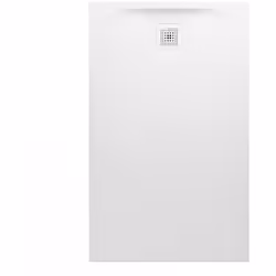 Laufen Pro 1 x receveur de douche dimensions : 1300x800x42mm rectangulaire avec structure de surface en Marbond : matériau co ...