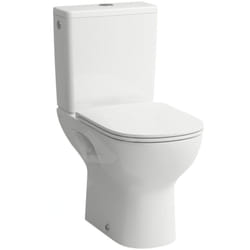 Lua - wc cuvette à poser, Rimless, vidage au fond, lcc, blanc H8240874000001 - Laufen