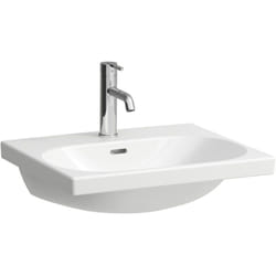 Lua lavabo à poser, sans trou pour robinet, avec - Laufen