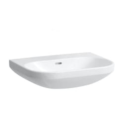 Laufen - Lua - Lavabo 46x60 cm, avec trop-plein, sans trou pour robinet, blanc H8110830001091