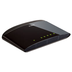 D-Link DES-1005D Non-géré Fast Ethernet (10/100) Noir