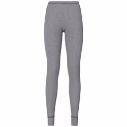 Odlo Warm, Caleçons longs, Femelle, Gris, XS, SML, Monochromatique