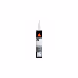 Adhésif - Sika - 252 C/12 - Cartouche de 290 ml - Résistance dynamique élevée - Vendu à lunité