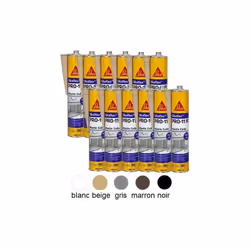 Description générale Mastic colle SIKA Sikaflex PRO 11 FC - Blanc - 300ml - Lot de 12, un produit polyvalent à prise rapide,  ...