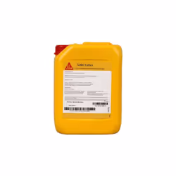 Présentation : Colle de reprise pour mortiers et bétons - SIKA SiderLatex - Blanc laiteux - 5L , cette emulsion de résine cop ...