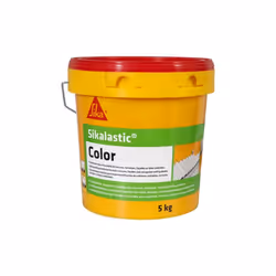 Revêtement souple imperméable toitures SIKA SikaLastic Color - Blanc - 5kg