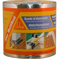 Bande détanchéité bitumineuse SIKA SikaMultiSeal - Alu - 150mm x 10m