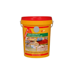 Sika - Peinture de sol mono-composante sol w - Gris béton - 5L