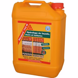 Imprégnation hydrofuge pour façade - SIKA - SikaGard Hydrofuge Façade - 5 L - Extérieur