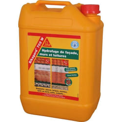 Imprégnation hydrofuge pour façade - SIKA - SikaGard Hydrofuge Façade - 5 L - Extérieur
