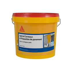 Sika - Colle à carrelage en pâte D1-ET Ceram-300 Plaquette de parement- Blanc - 15kg